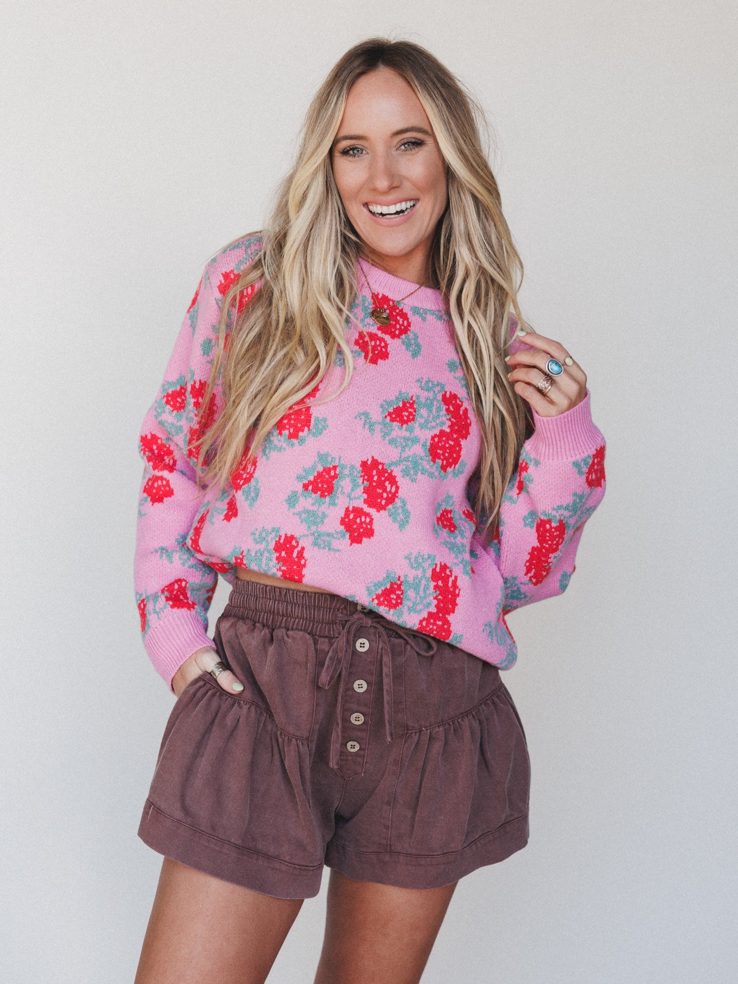 Warm Palette Sweater - Pink - Image 5