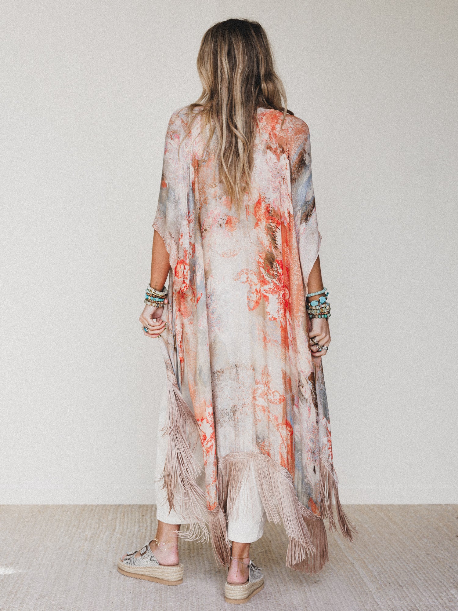 Watercolor Kimono - Nottingham - Image 2