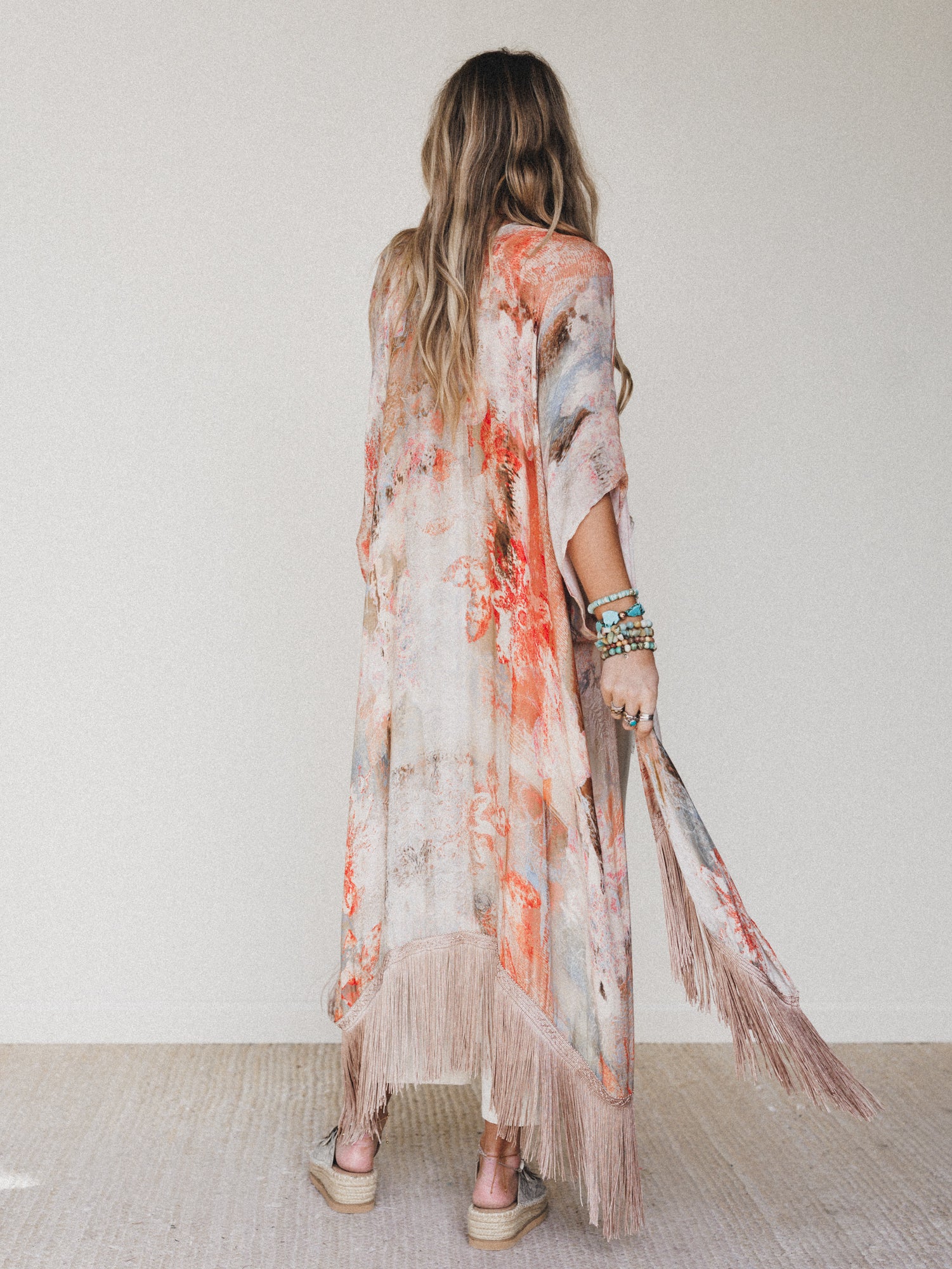 Watercolor Kimono - Nottingham - Image 8