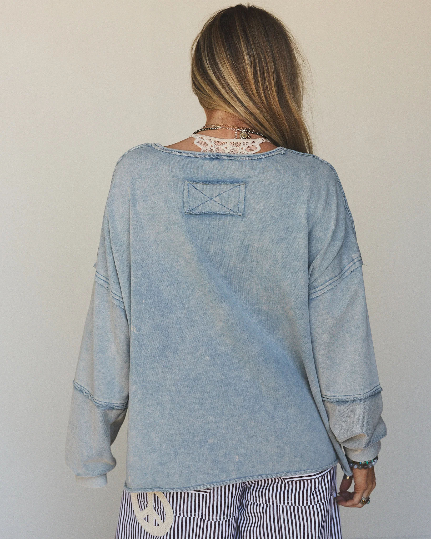 Wave Catcher Pullover - Blue - Image 4