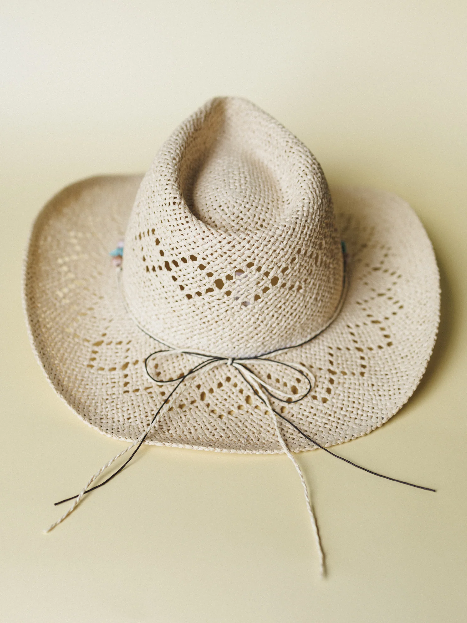 Western Summer Hat - Ivory - Image 6