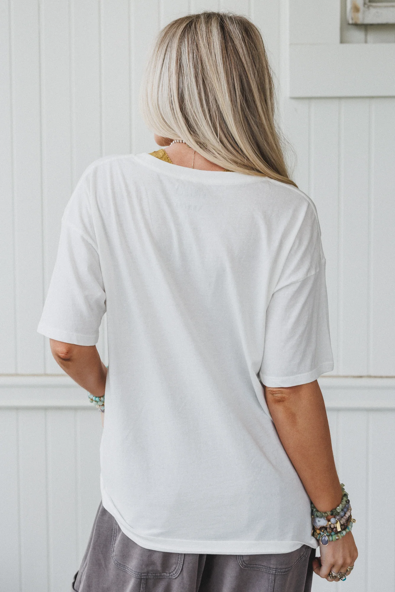 Western Wisdom Graphic Tee - Ivory - Image 4