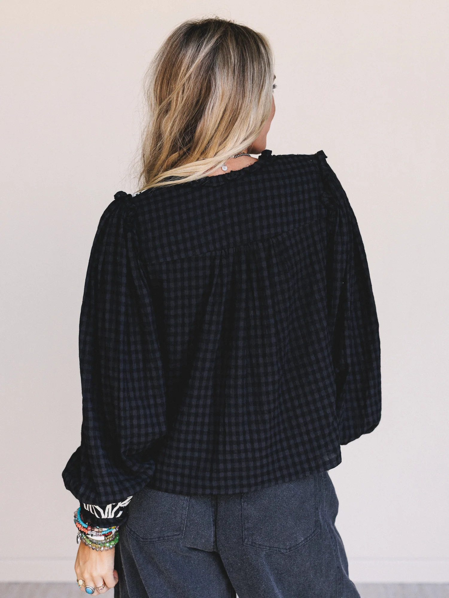 Whisper Lane Top - Black - Image 6