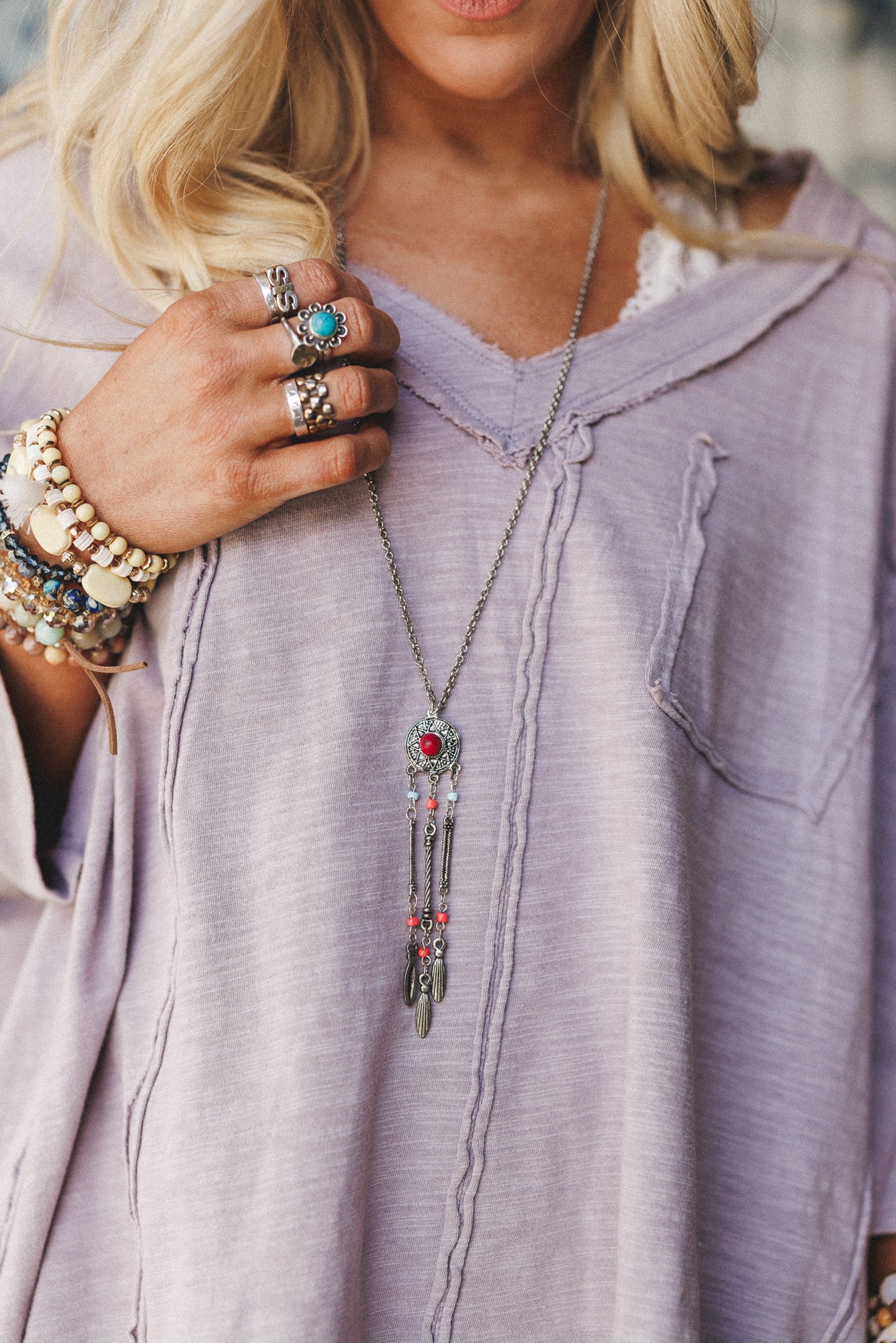 Wild Dreamer Necklace - Silver - Image 2
