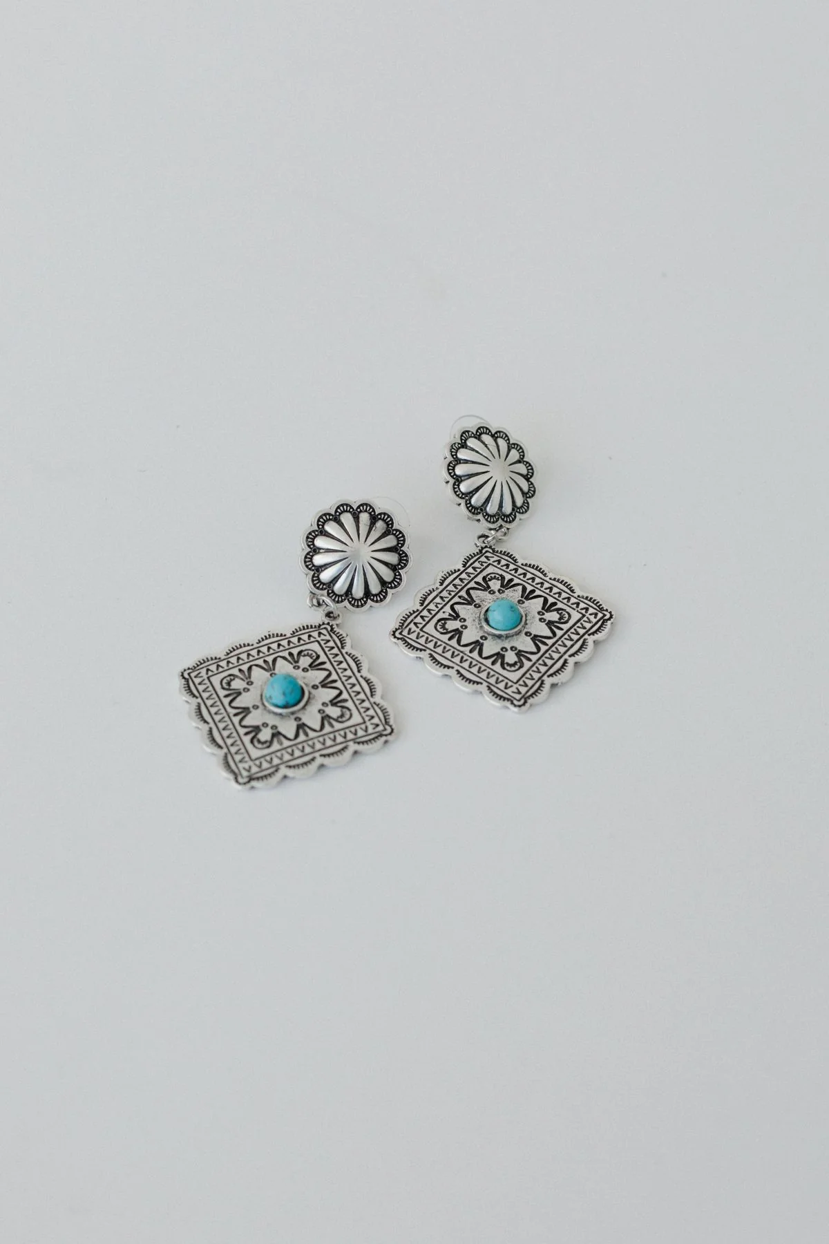 Wild Primrose Earrings - Silver - Image 2