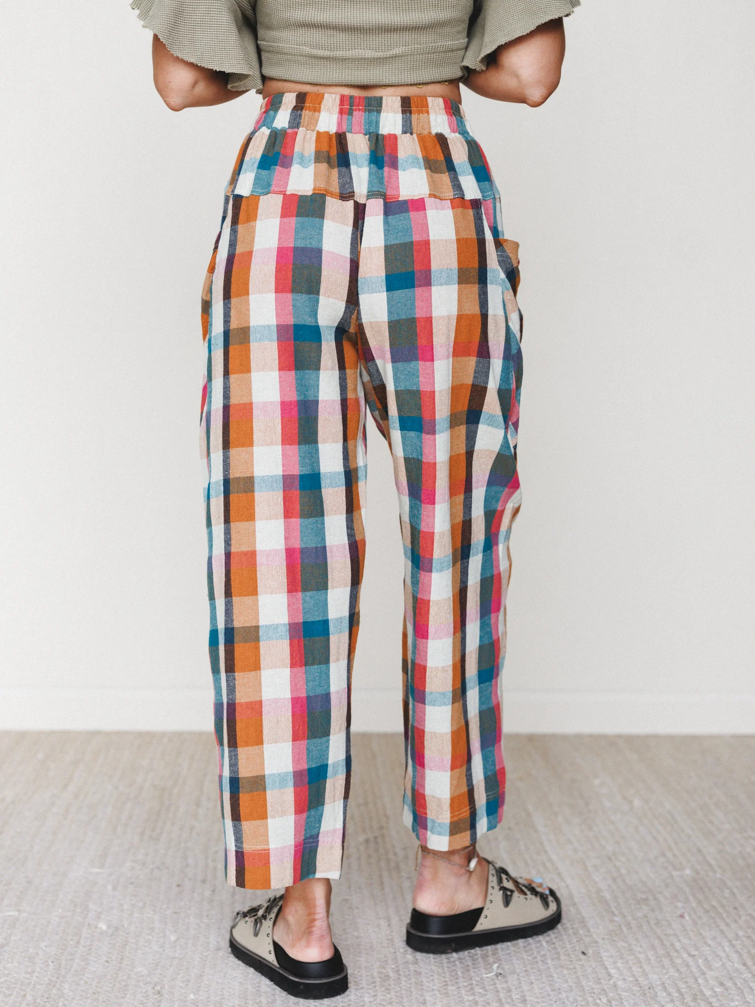 Wild Roams Pants - Rose Teal - Image 5