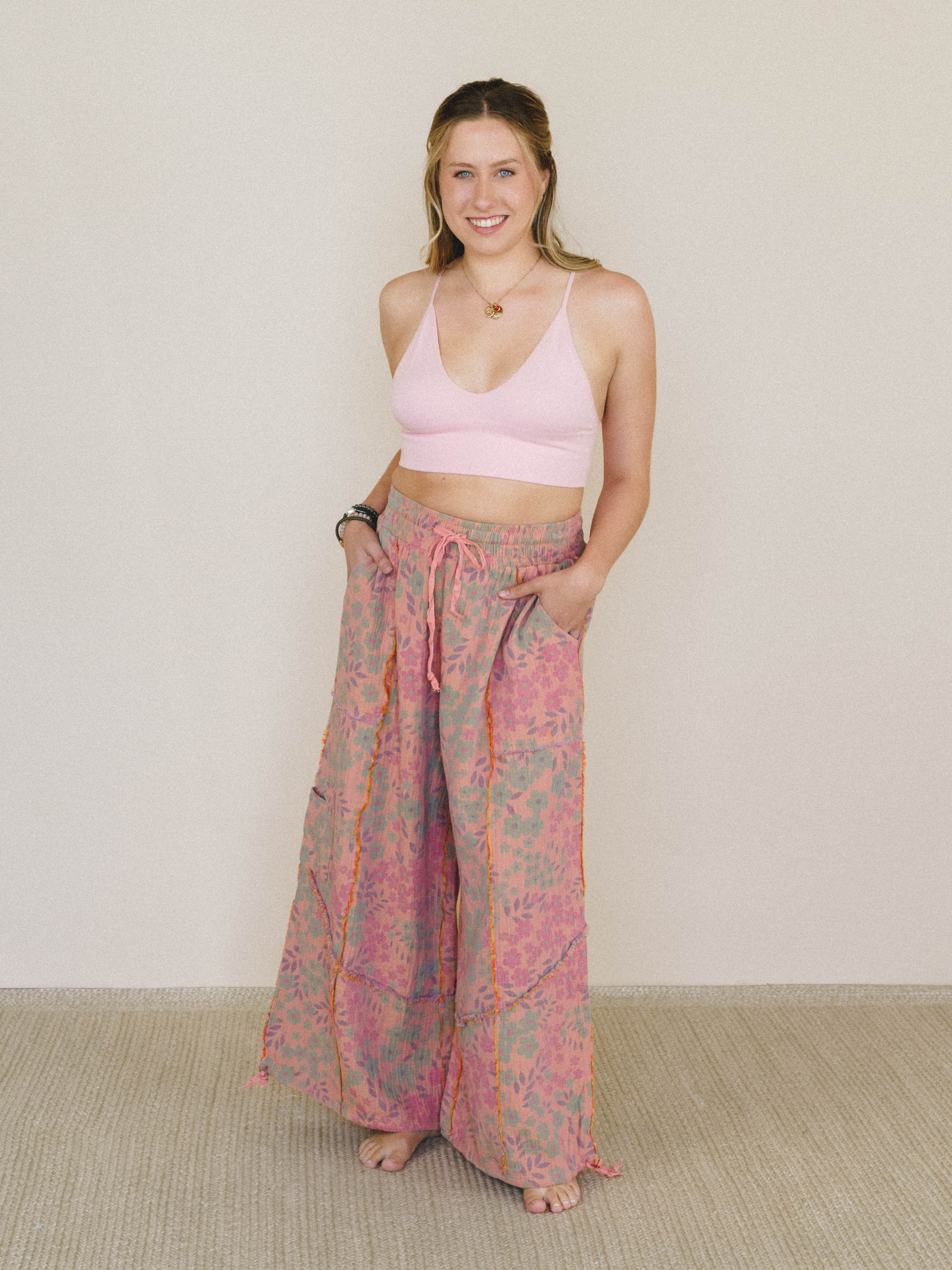Wild Rose Whisper Pants - Orange - Image 7