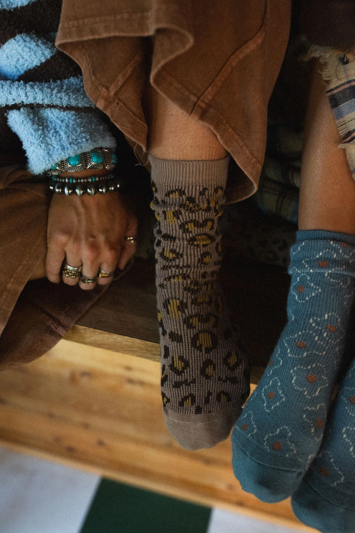 Wild Stride Socks - Taupe - Image 3