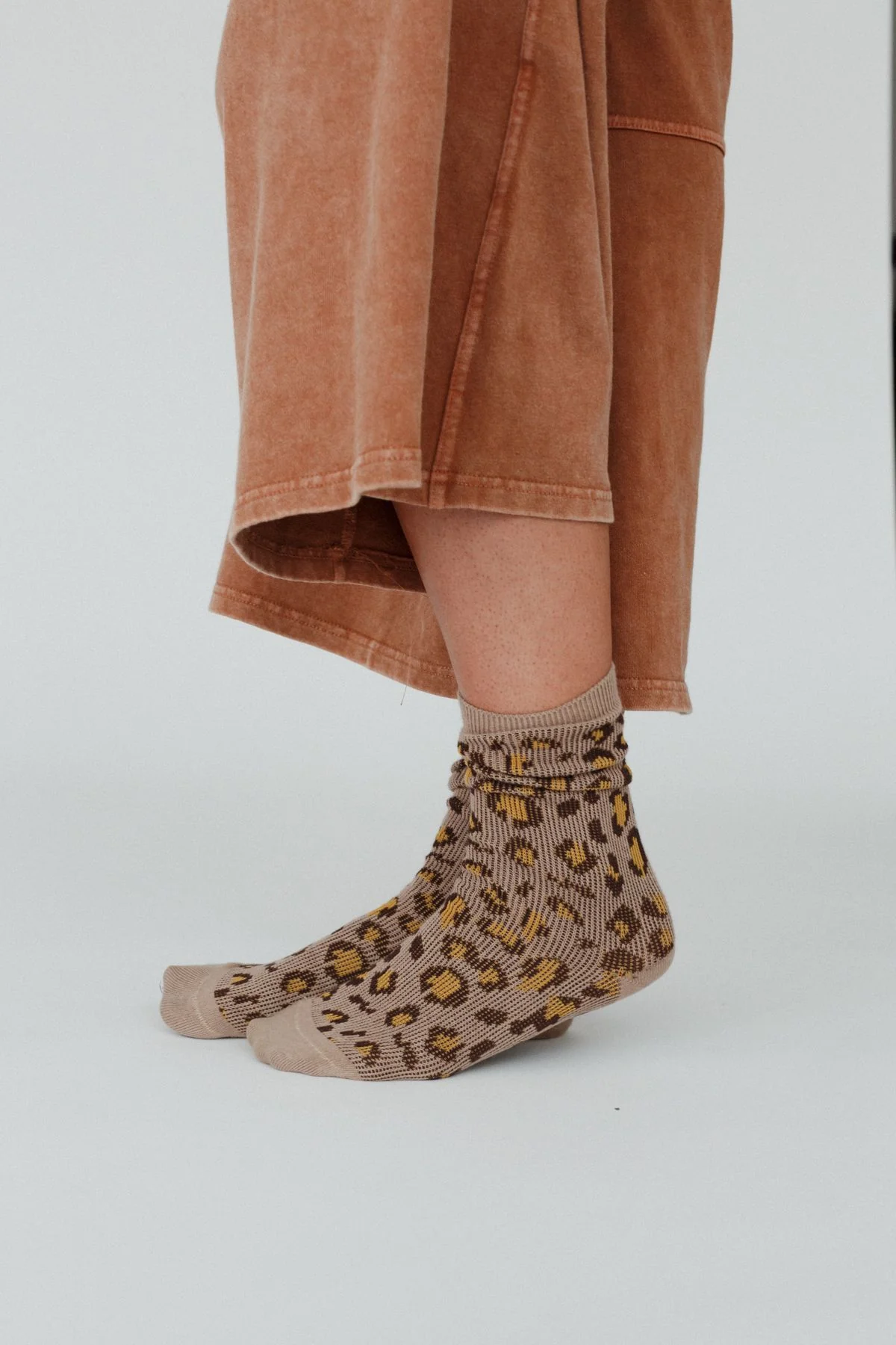 Wild Stride Socks - Taupe - Image 5