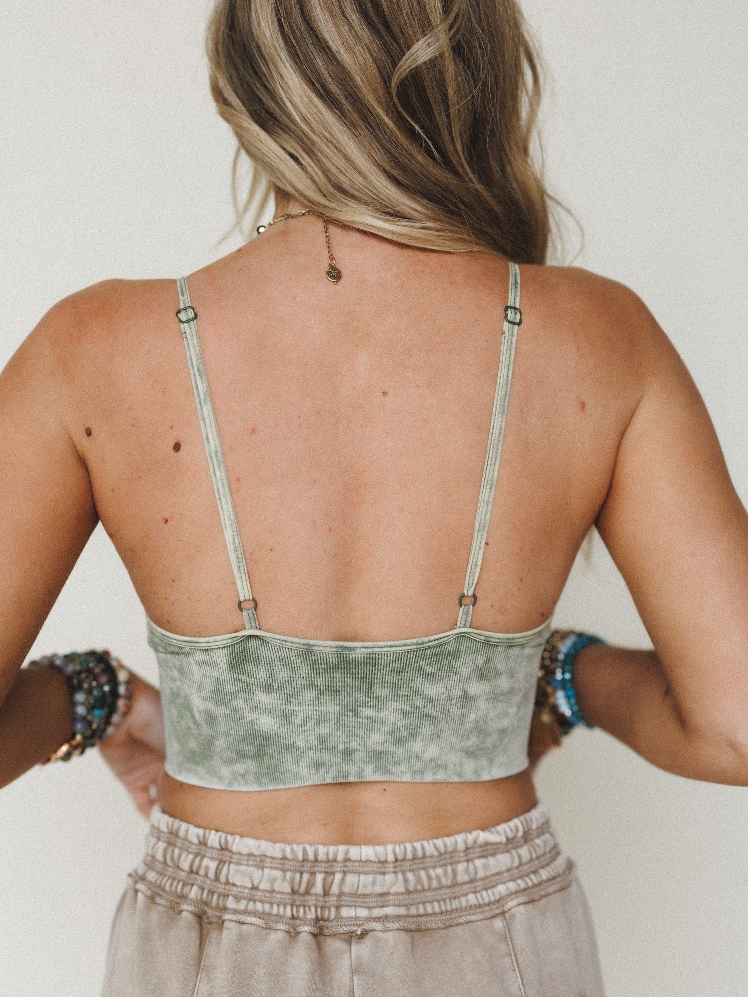 Wild Sun Bralette - Ash Olive - Image 3