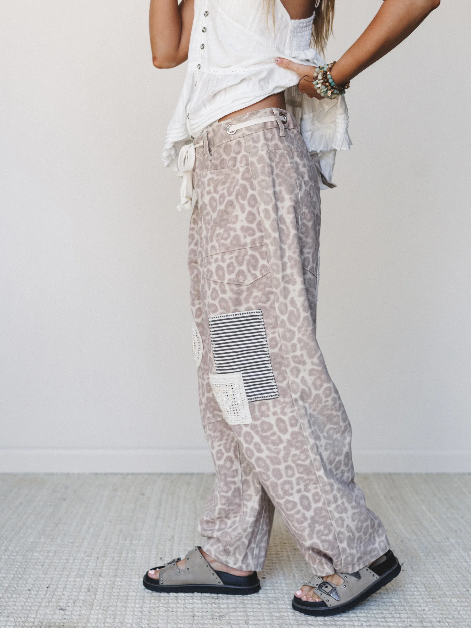 Wild Ways Pants - Leopard Multi - Image 3