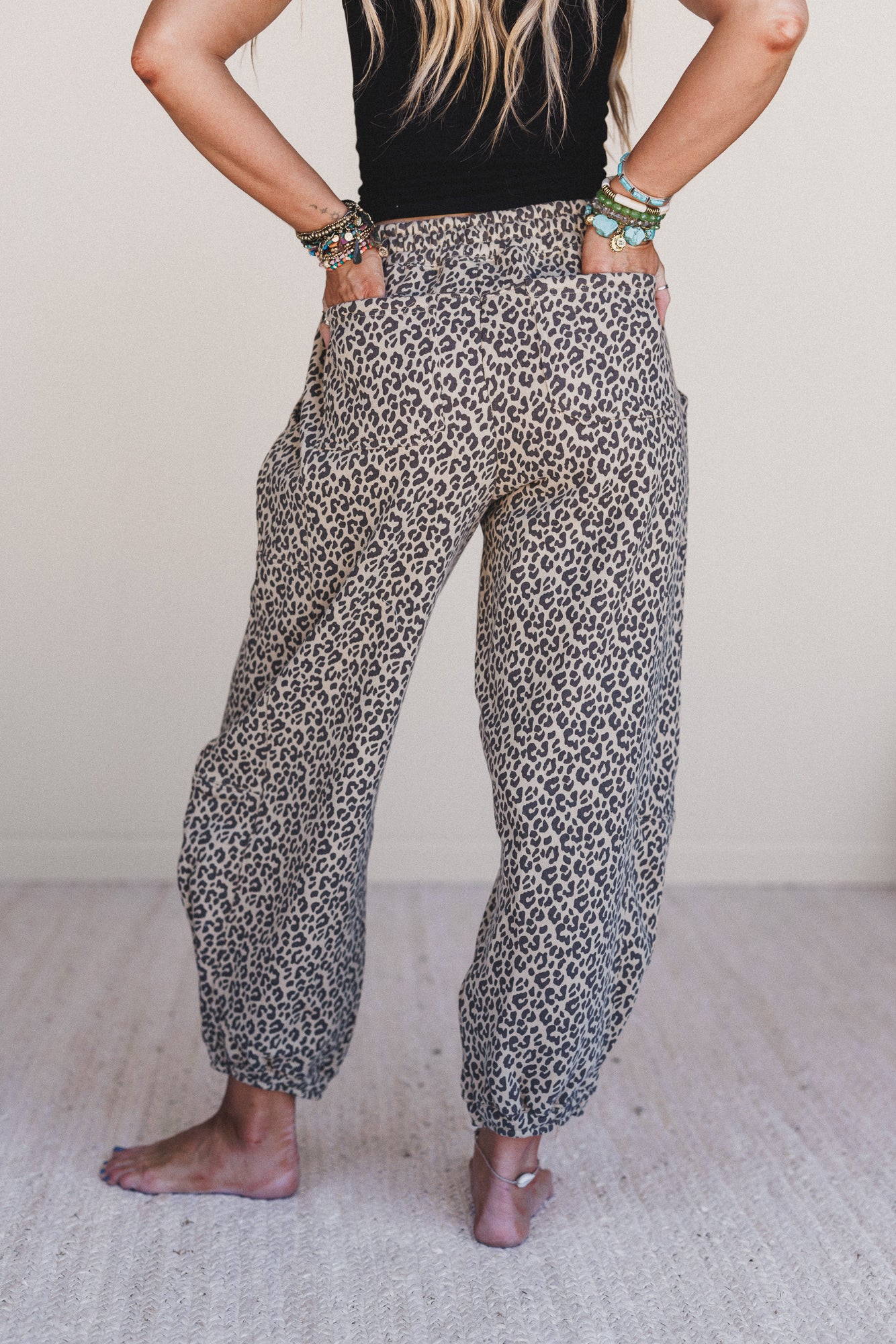 Wildcat Leopard Pants - Black - Image 6