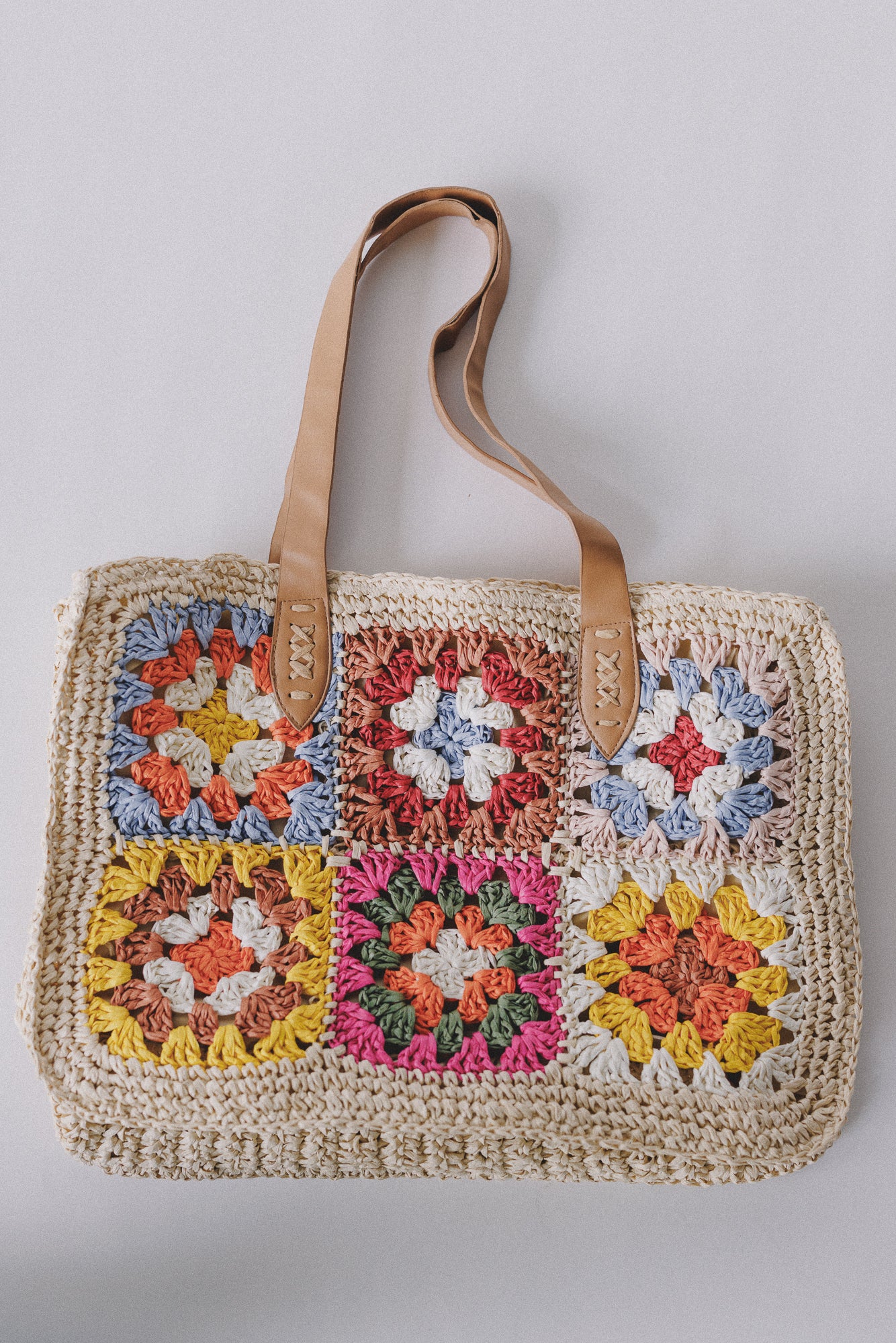 Wildflower Dreams Crochet Bag - Natural - Pre Order - Image 2