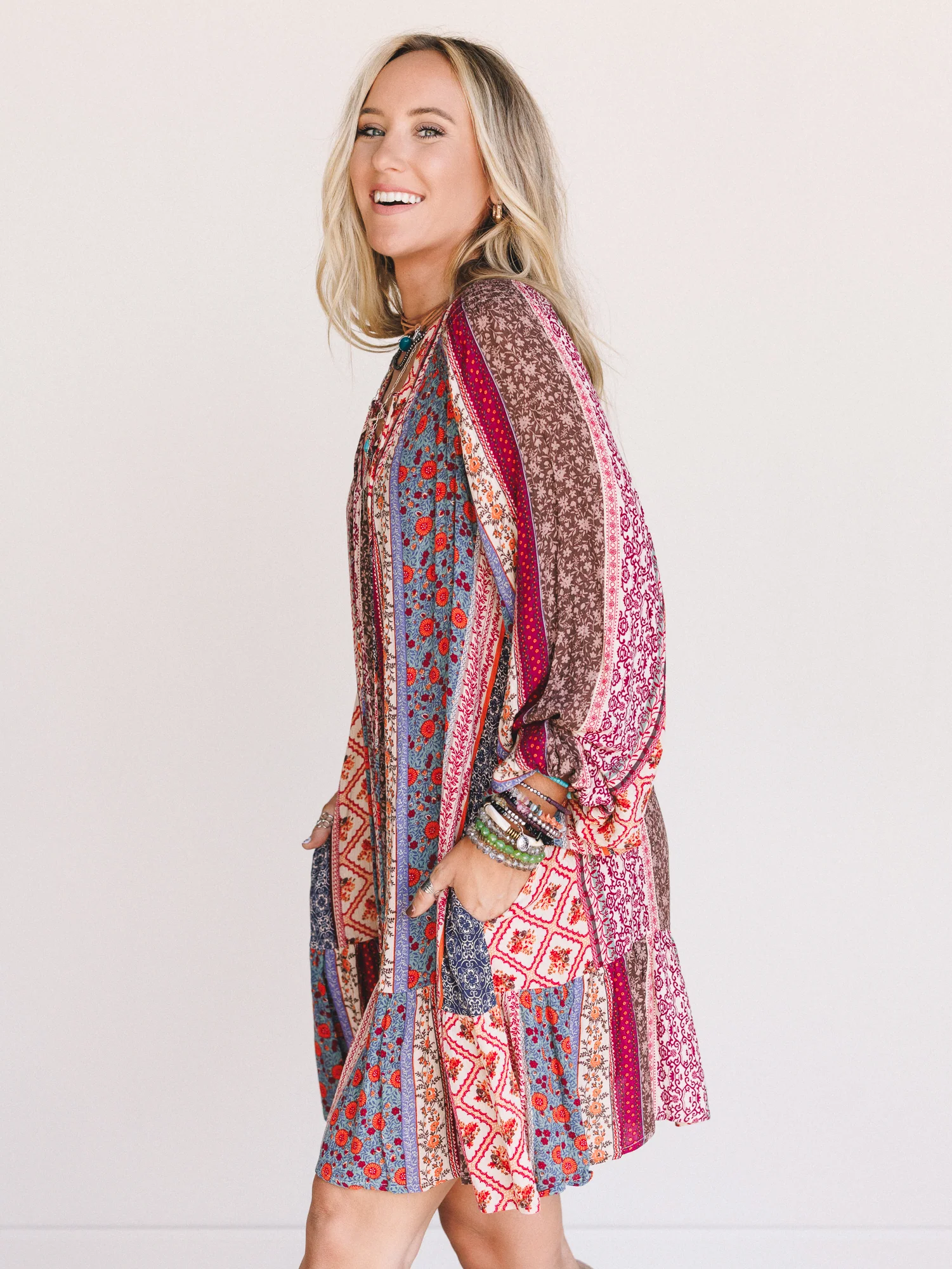 Wildflower Way Dress - Pink - Image 4