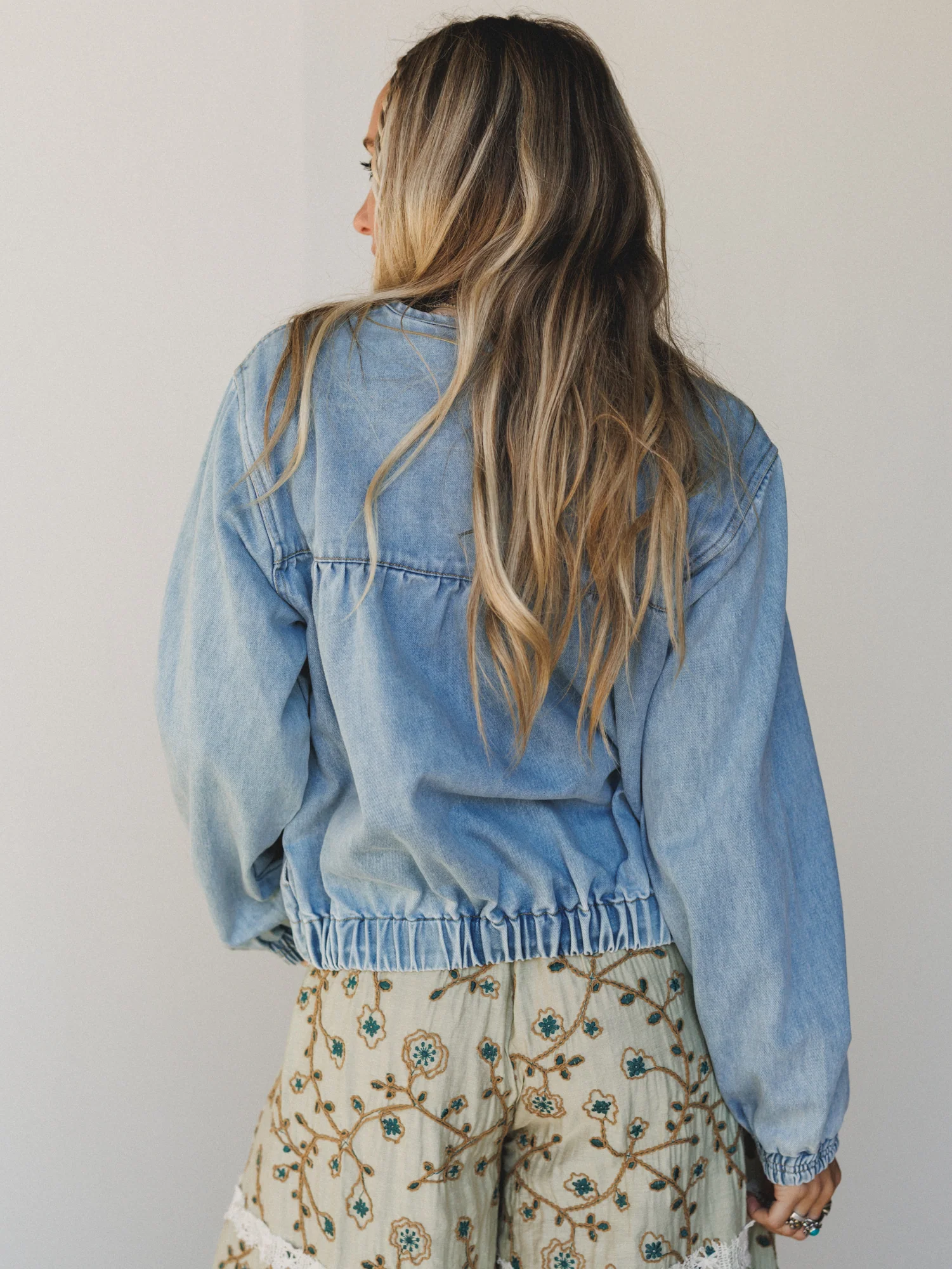 Willow Court Jacket - Denim - Image 6