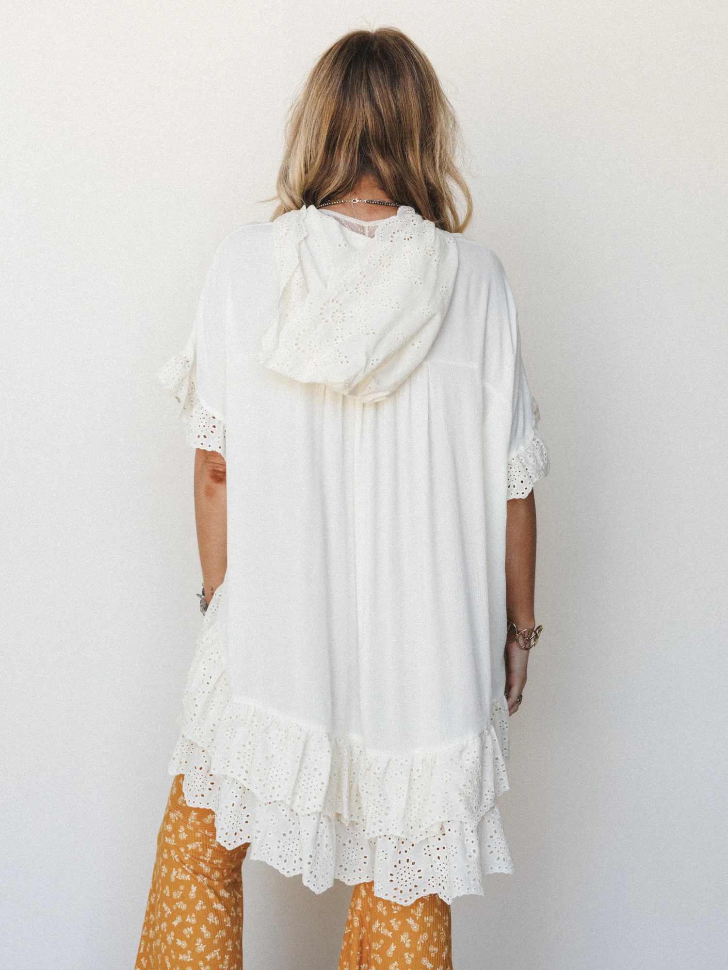 Willow In the Wind Blouse - Ivory - Image 6