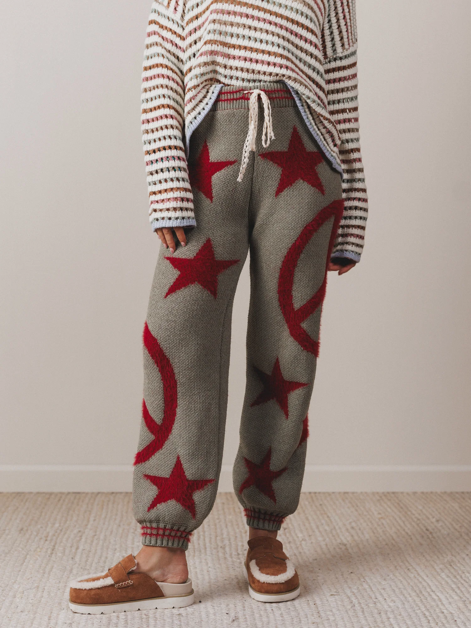 Wish Stitch Pants - Olive - Image 2