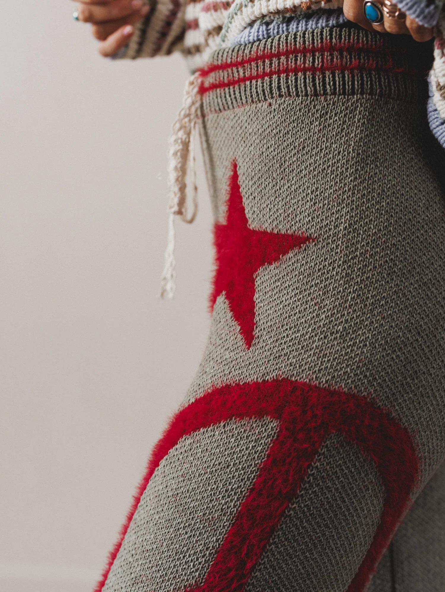 Wish Stitch Pants - Olive - Image 3