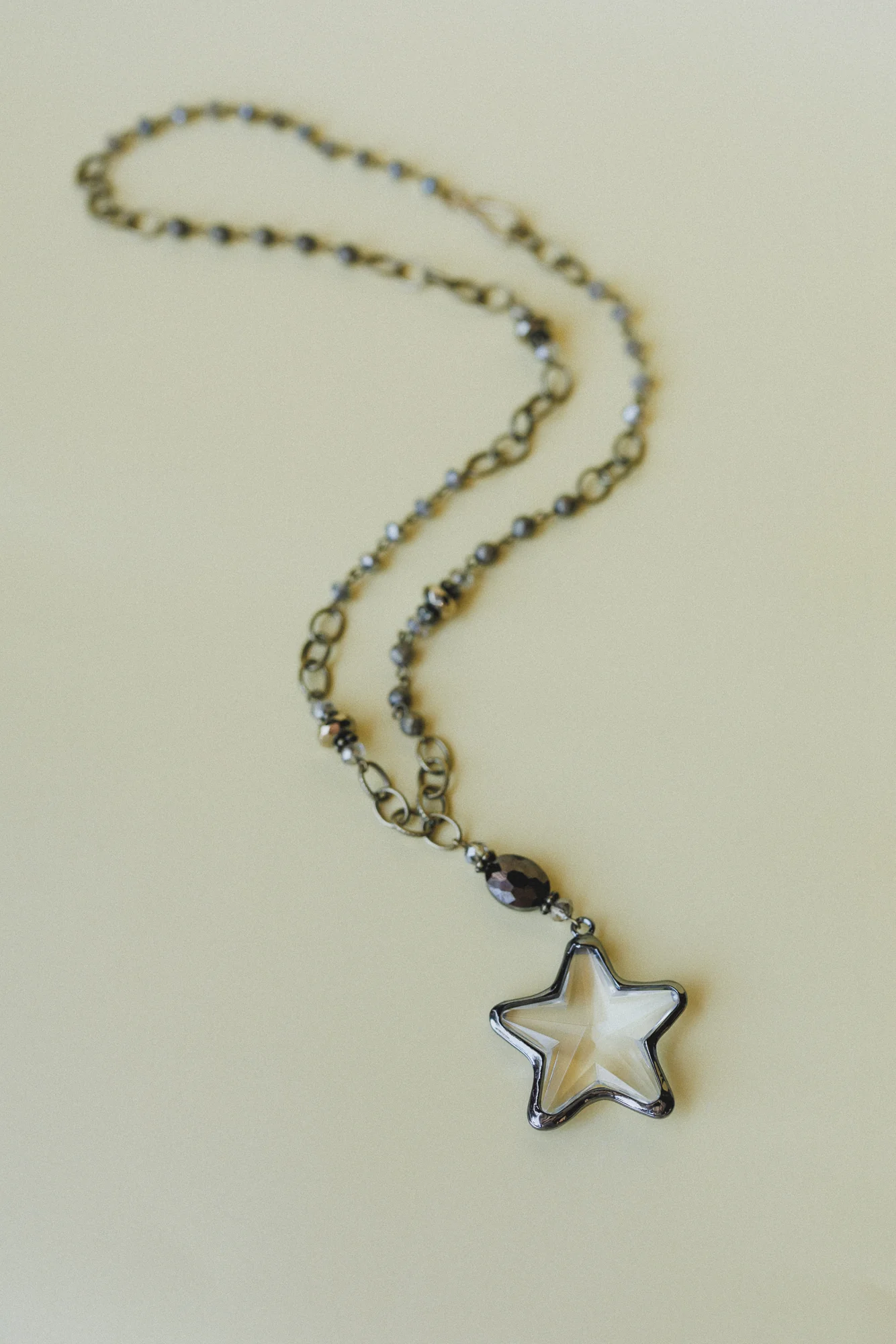 Wishing Star Necklace - Neutral - Image 2