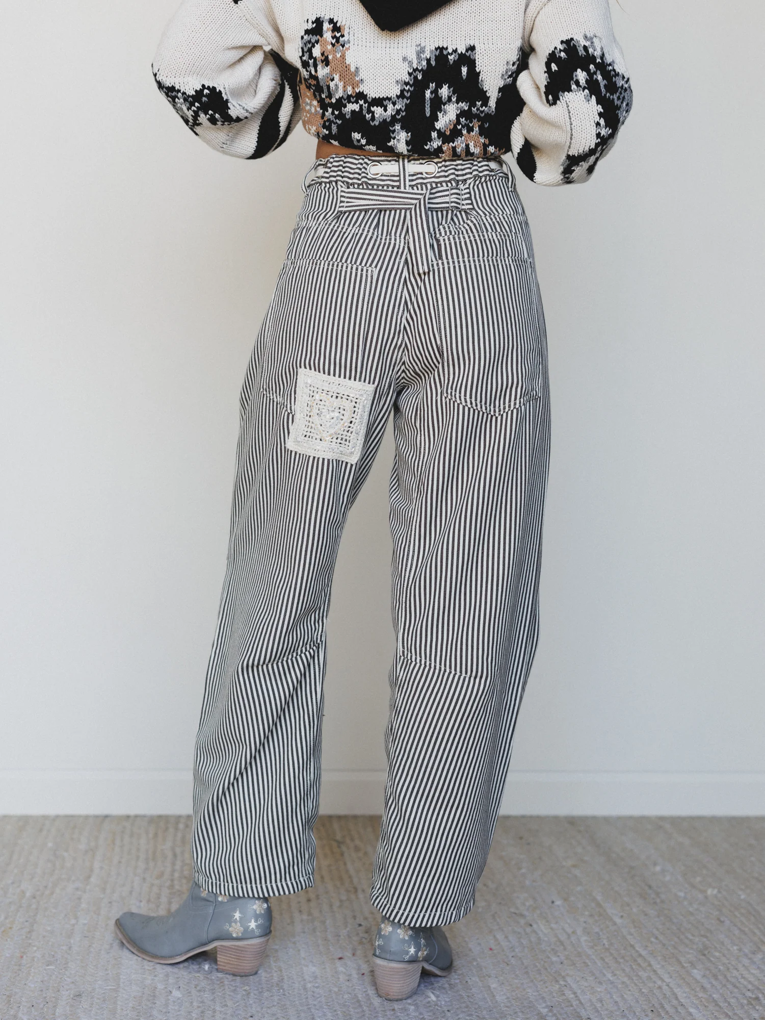World Wide Pants - Choco Stripe - Image 7