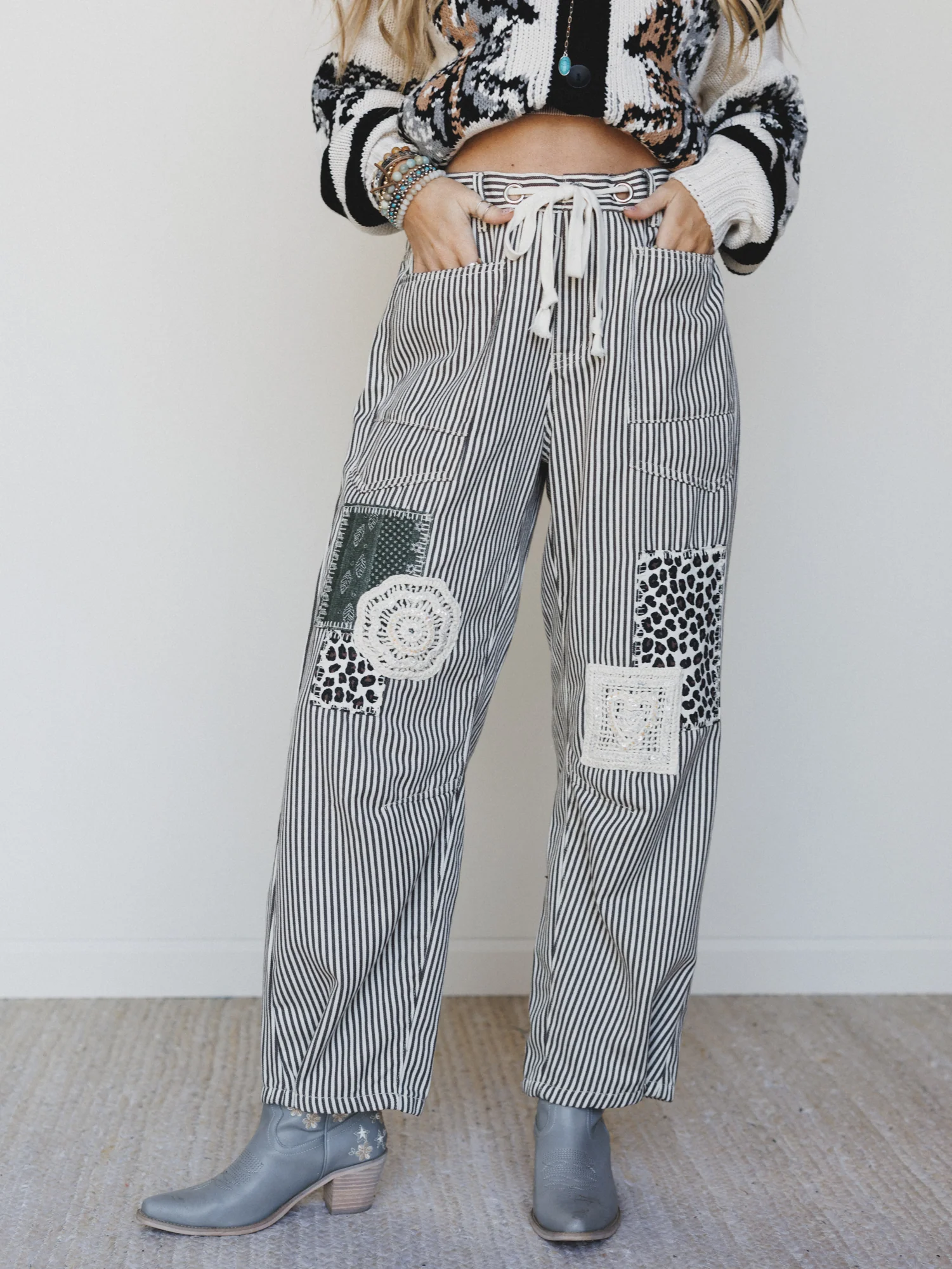 World Wide Pants - Choco Stripe - Pre Order